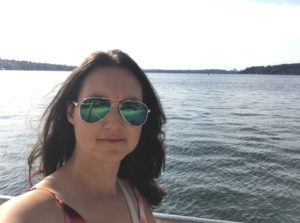 Julie at Lake Washington