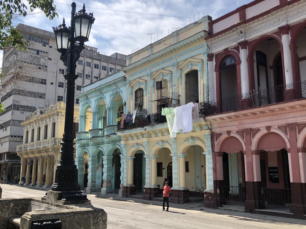 Colorful buildings in Havana